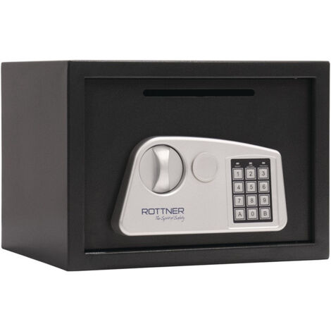 Coffre-fort meuble Jupiter 3 250x350x280mm serrure électronique Fbd.+insert 9kg ROTTNER