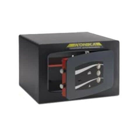 Coffre fort mobile serrure à clef combinaison trois cadrans série 3240TK stark 3245TK 500x330x400mm