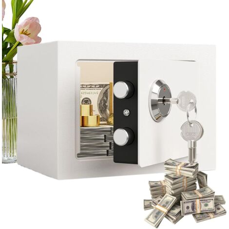 Coffre - Fort - Petit Coffret de Sûreté en Acier pour Argent - Organisateur