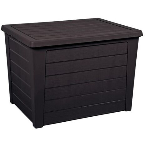 Coffre jardin baya 250l gris fonce ref 10292 g gf