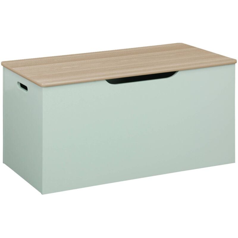 Sweeek - Coffre à jouet - Tobias - 80x40 cm. couvercle rabattable. poignées latérales