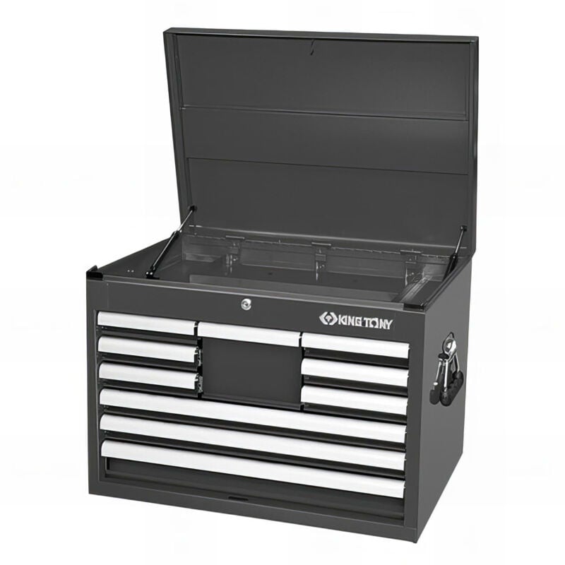 King Tony - Coffre métallique xl Extra profond Strenght Series Gris - 455 x 483 x 660 mm