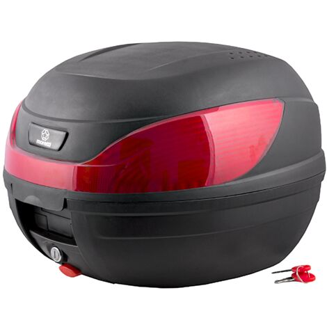 Coffre Moretti MR-866, 32 l, noir, réflecteur rouge
