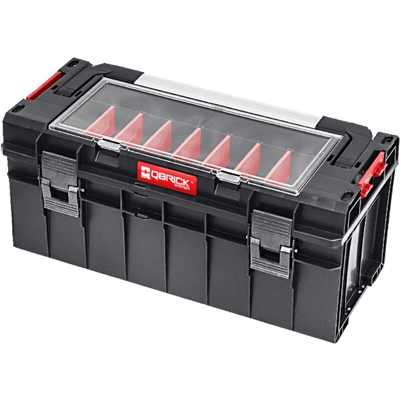 Pro 600 Expert Mallette à outils organisateur modulaire 545 x 270 x 246 mm 22 l empilable IP54 - Qbrick System