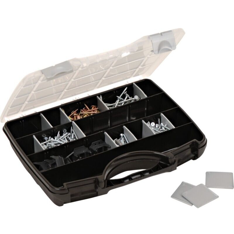 Raaco - Coffre polyvalent 45 312x238x51 noir-argent