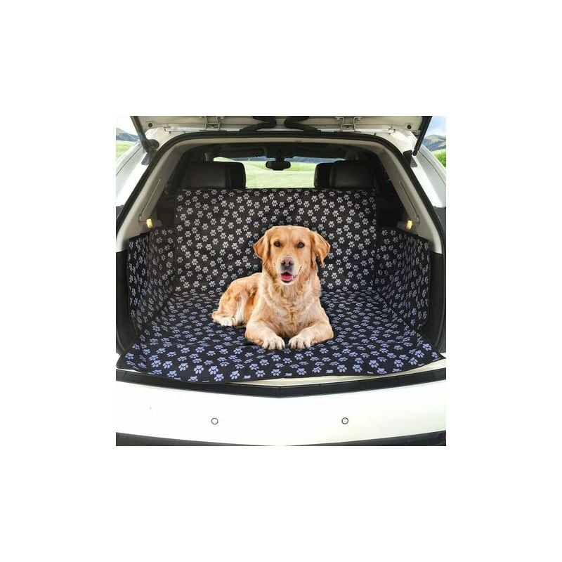 Coffre Protection Chien Coffre de Protection Imperméable Tapis pour Chien Tapis de Coffre Voiture Housse de Protection Couverture Siège de Voiture
