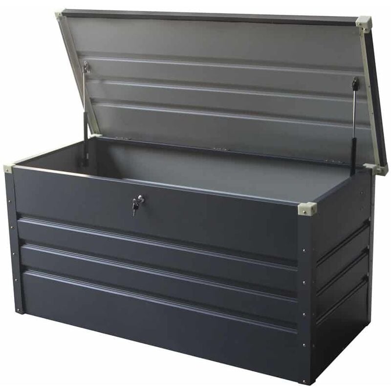 Coffre Rangement Métallique Gardiun Arcana ii 400 l. 61x132x62 cm Amortisseurs