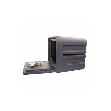 Coffre remorque en polyéthylène 400x370x350 mm – Résistance de -70°C à +100°C – Serrure intégrée pour sécurité accrue – Al-Ko