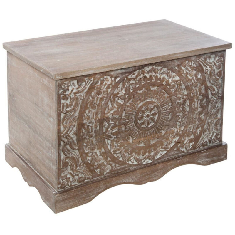 Coffre en bois Shirel Atmosphera créateur d'intérieur