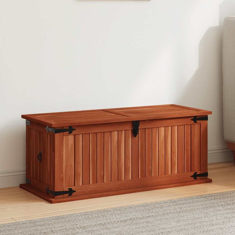 Vidaxl - Coffre de rangement 79x34x32 cm Bois d'acacia solide