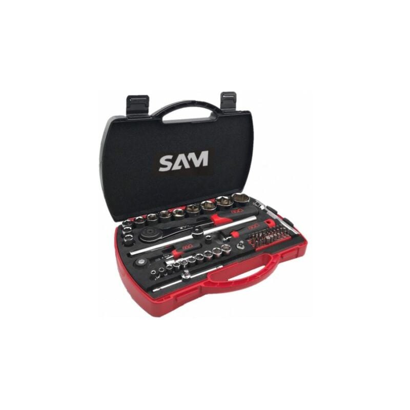 Sam Outillage - Jeu de clés Non 60 pièces en Chrome Vanadium ( Prix pour 1 )