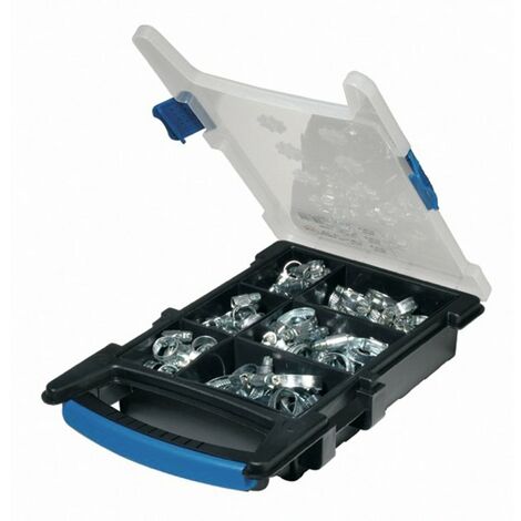 Coffret 100 colliers panaches galvanises