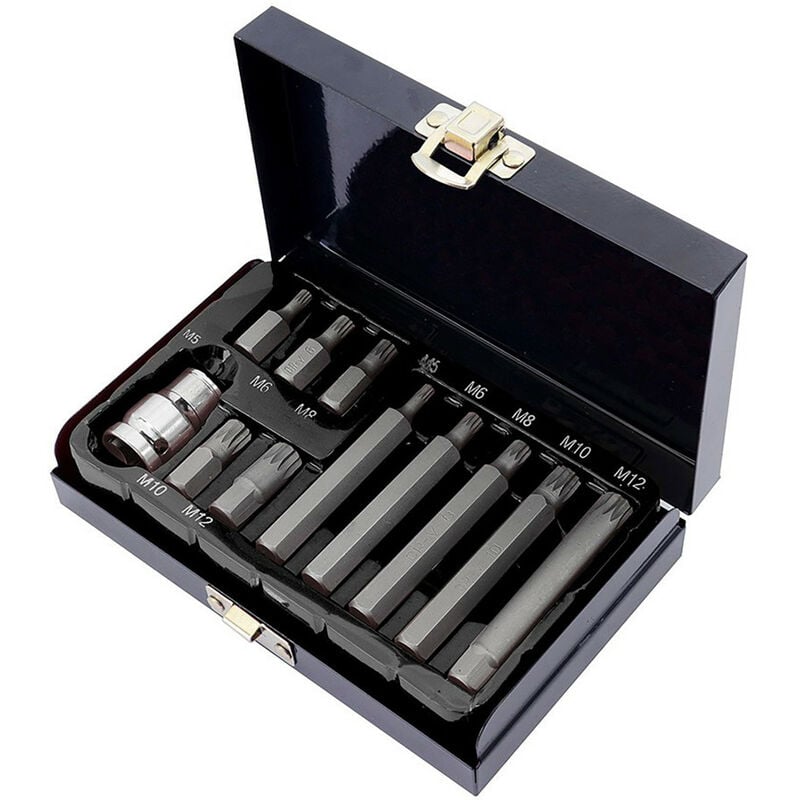 Autobest - Coffret 11 embouts 'multipans' Chrome-vanadium