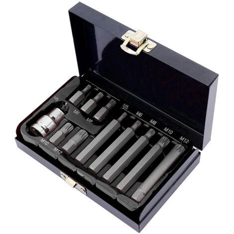 Coffret 11 embouts "multipans" Chrome-vanadium - AUTOBEST