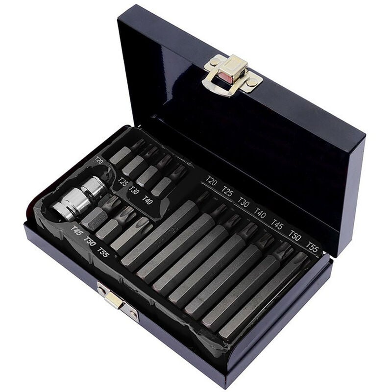 Autobest - Coffret 15 embouts 'étoile' Chrome-vanadium