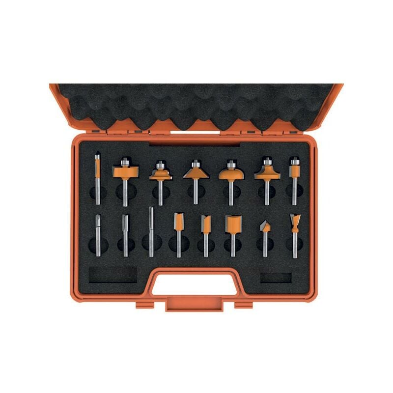 800.001.00 Coffret 15 Pieces En Carbure S=1/4'