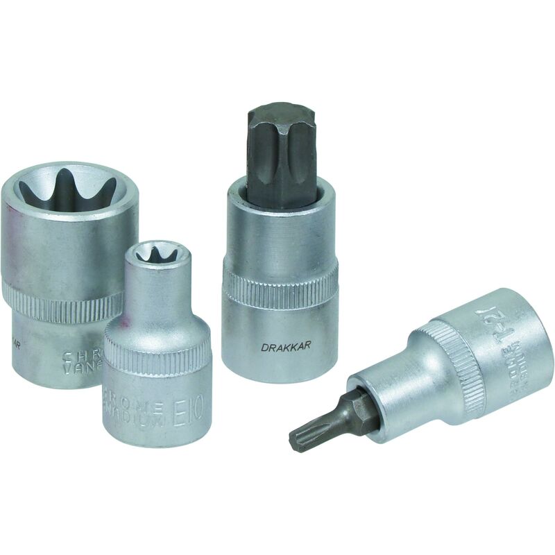 Sodise - coffret 17 piéces 1/2' douilles-tournevis-drakkar tools 10772