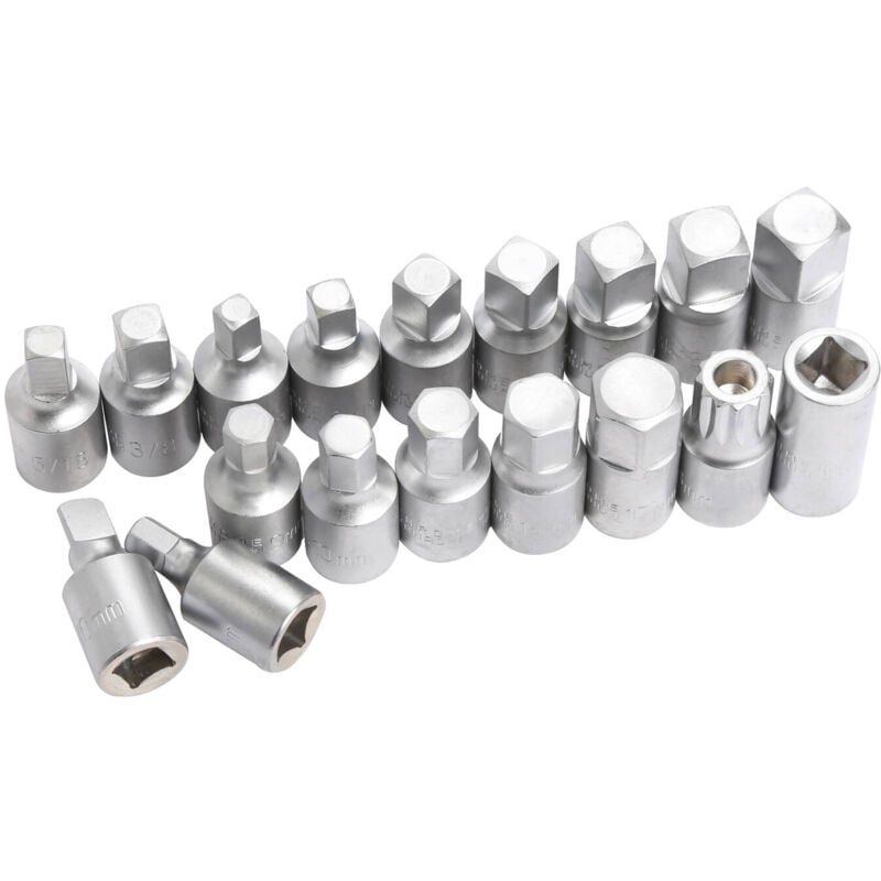 Clas - Coffret 18 embouts vidange 3/8' CrV - hu 2002 Equipements