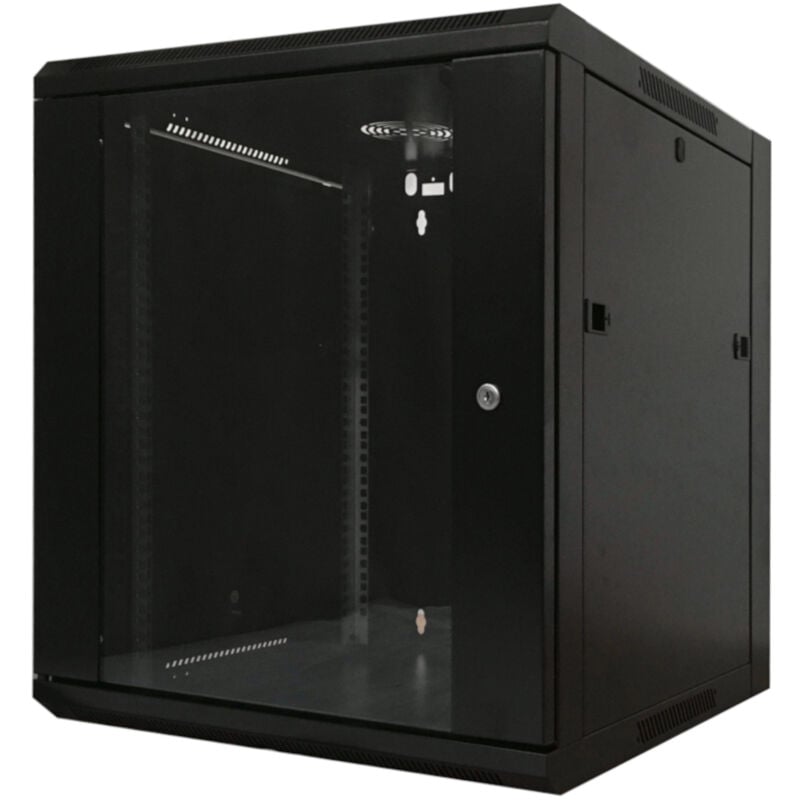 Coffret 19' vide, à assembler 12 unités, dimensions 570x600x635mm