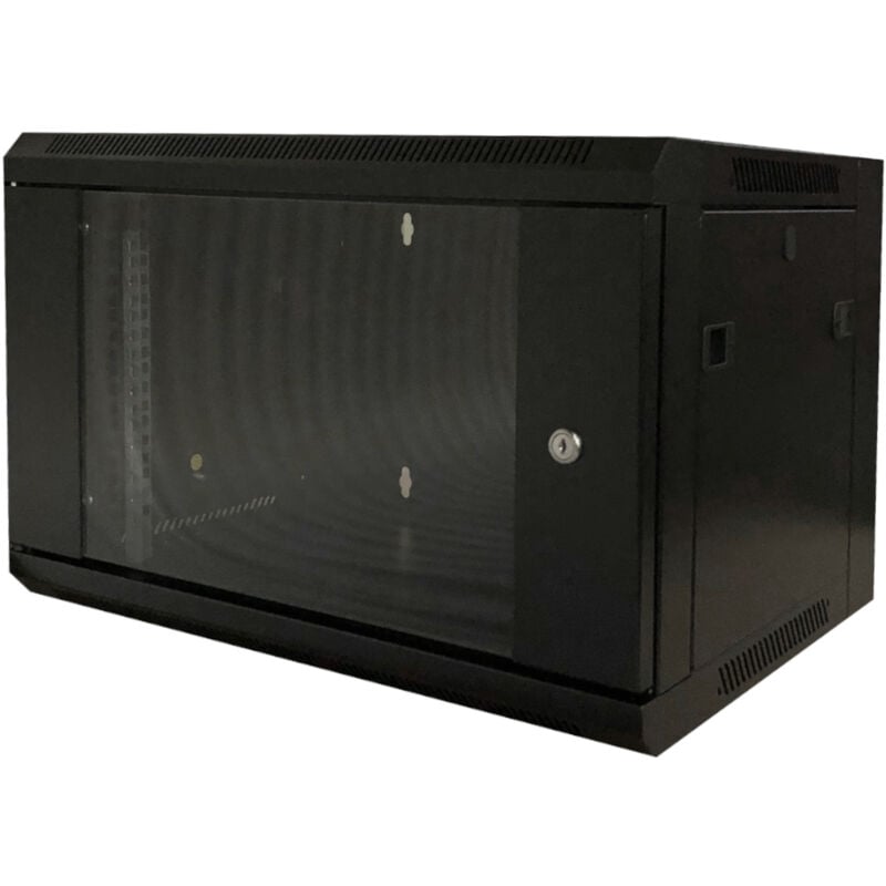 Coffret 19' vide, à assembler 6 unités, dimensions 570x450x370mm