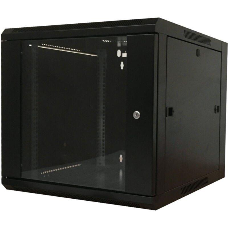 Coffret 19' vide, à assembler 9 unités, dimensions 570x600x500mm