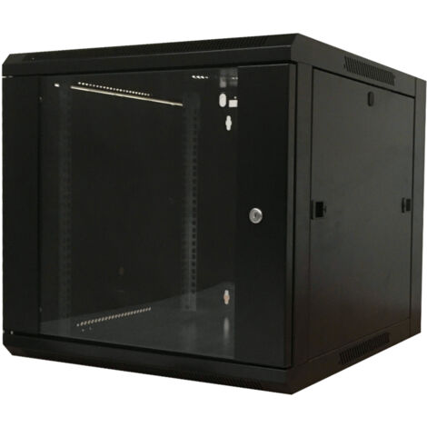 Coffret 19" vide, à assembler 9 unités, dimensions 570x600x500mm