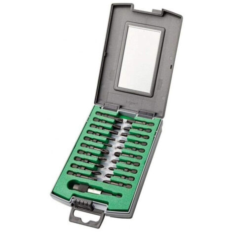 Coffret 21 embouts à chocs 1/4 L. 38mm - HIKOKI - 751190 - p-embout magnétique