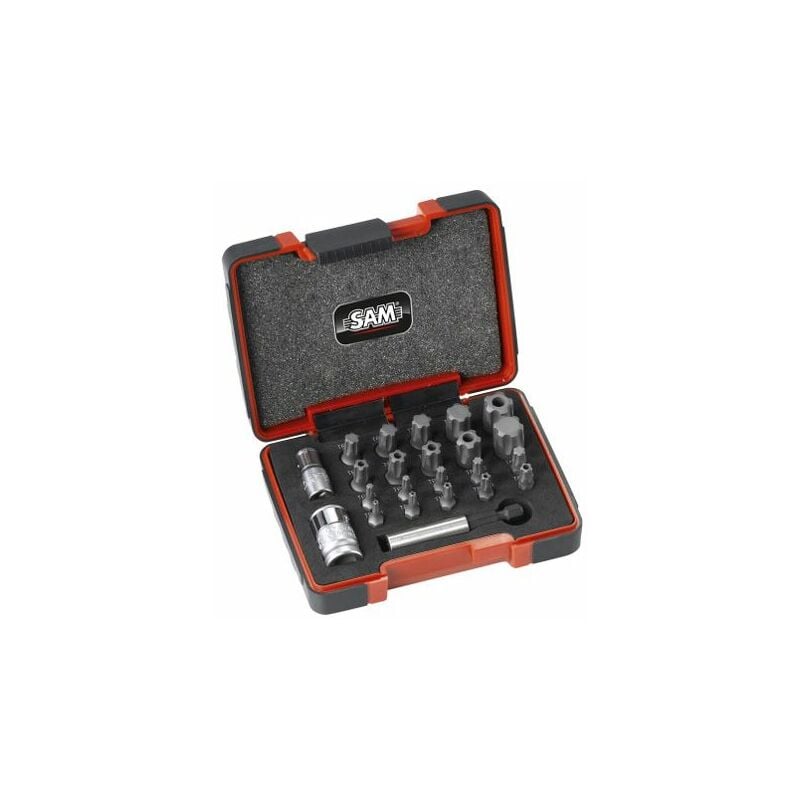 Sam Outillage - Jeu d'embouts de vissage sam x 22 pièces ( Prix pour 1 )