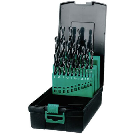 Coffret 25 Foret Métal HSS 1 à 13mm pas 0,5mm - Phantom
