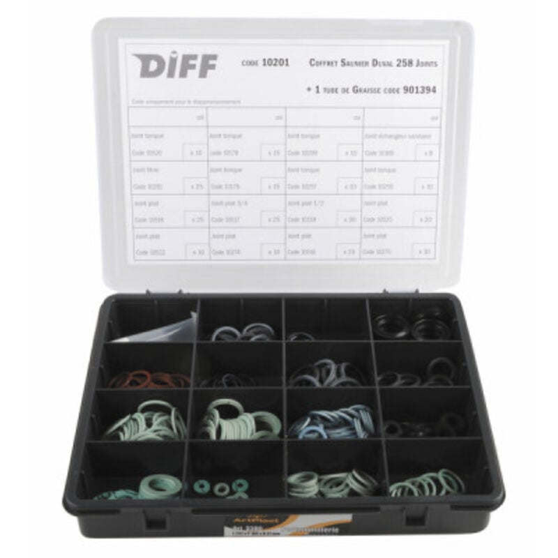 Coffret 258 joints Diff pour Saunier Duval : coffret 258 joints