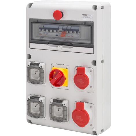 COFFRET 3x230V-16A+2x400V+AU GEWISS FR60234N
