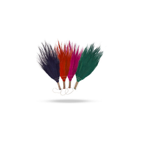 Coffret 4 - Balai long Pampas - Couleurs vives- Vendu par 1