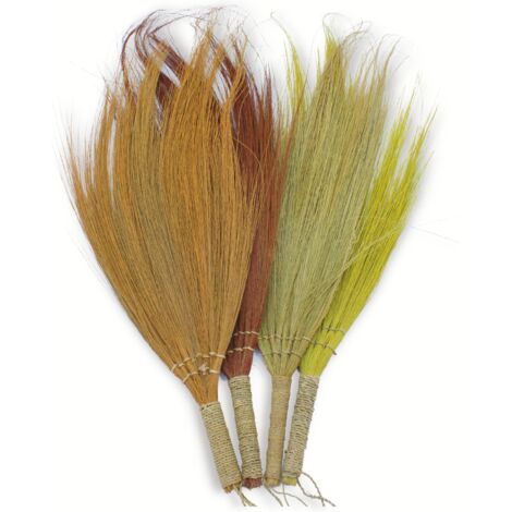 Coffret 4 - Balai long Pampus - Couleurs naturelles- Vendu par 1