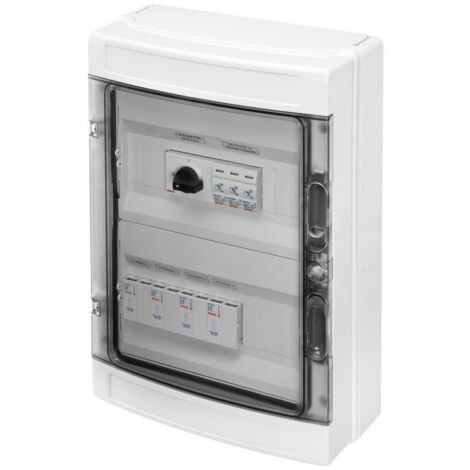 COFFRET 4 CHAINES 1000V DC 32A GEWISS GWD9908