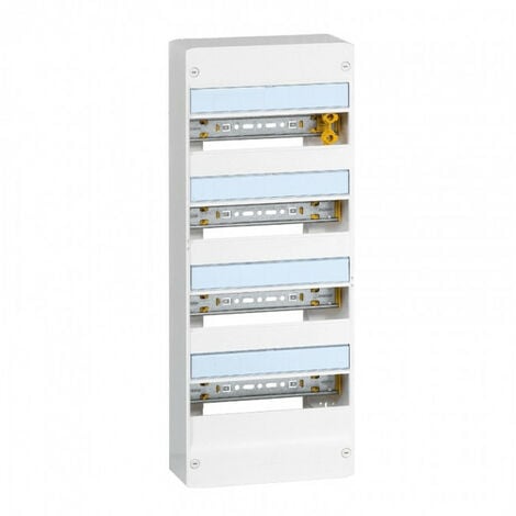 Coffret 4 Rangées 13 Mod - Ip 30 - Ik05 - Blanc Ral 9010 (401214)