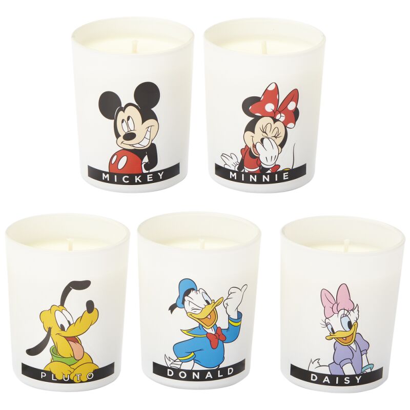 Coffret 5 bougies parfumee disney <strong>best</strong> friends avec mickey minnie pluto donald et daisy