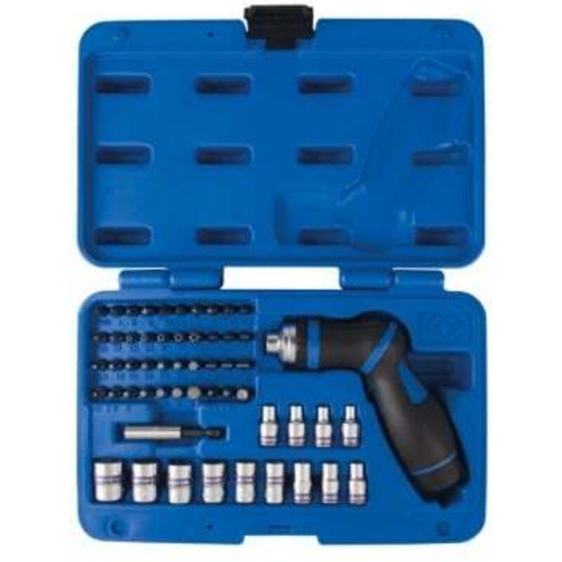 Coffret Tournevis à Frapper Réversible + 6 Embouts - Acier, 7 Pièces (Générique, Réf. 712370)