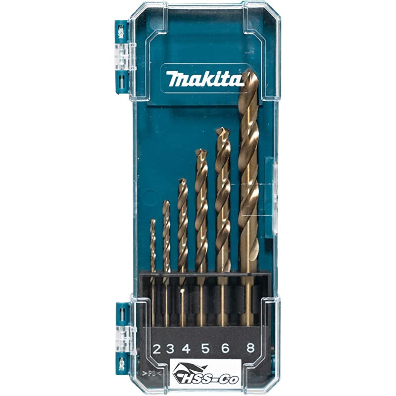 Coffret 6 forets métal HSS CO MAKITA D 75758 - vue 3