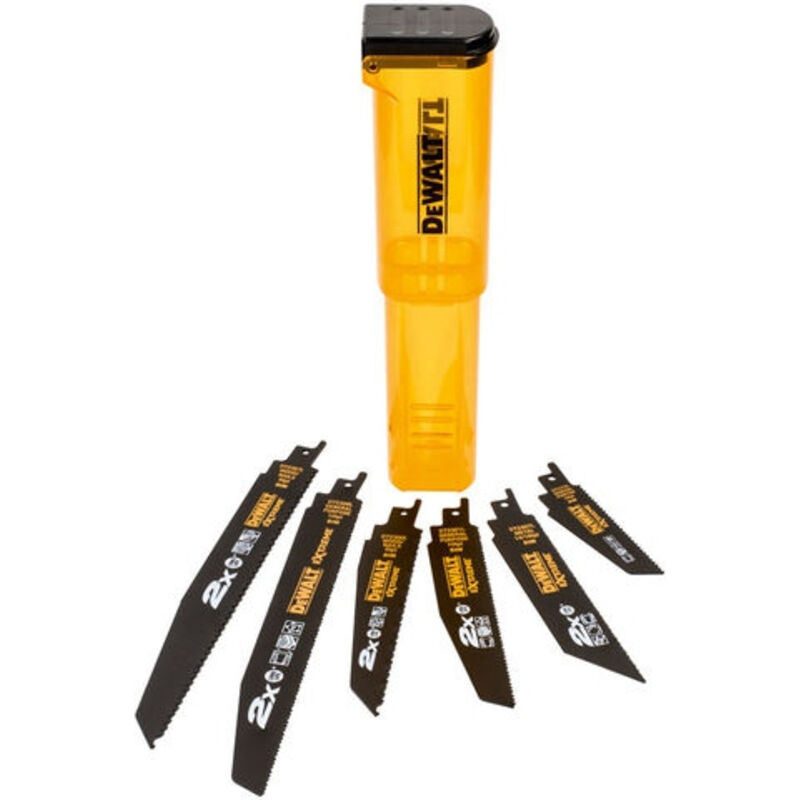 Coffret de 8 Lames scie sabre XR Extreme Runtime DEWALT DT99551 - vue 6