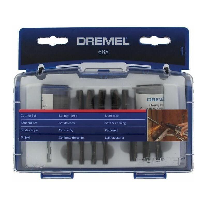 Dremel - Coffret 69 accessoires 688 (Coffret de dÈcoupe et tronÁonnage pour Outils multi-usages)