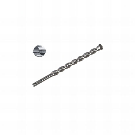 Coffret 7 forets béton SDS plus - diamètre 5 à 12mm - Pour béton armé - pierre - brique - granit mm