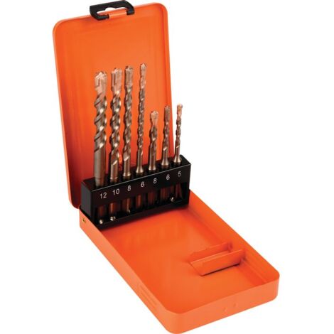 Coffret 7 forets SDS+ 4 taillants - SCID