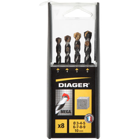 S Kwb AKKU-TOP Jeu De Forets Forestiers Speed - Jeu De Forets Pour Le Travail Du Bois, DIN 7483 G (convient à Toutes Les Perceuses Rotatives Et à Percussion Boite A Outil