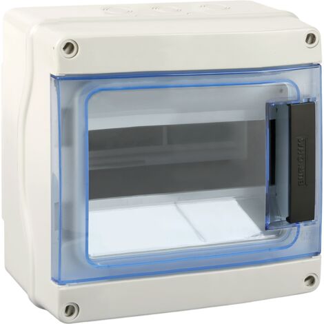 Coffret 8 modules IP65 à plastrons à entrées directes - EUROHM - 19103