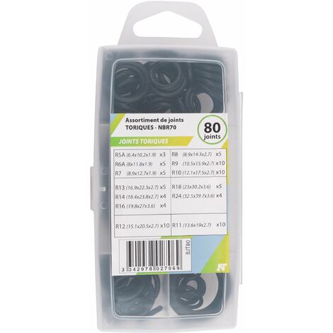 Coffret 80 joints torique NOYON & THIEBAULT n°5A à n°24