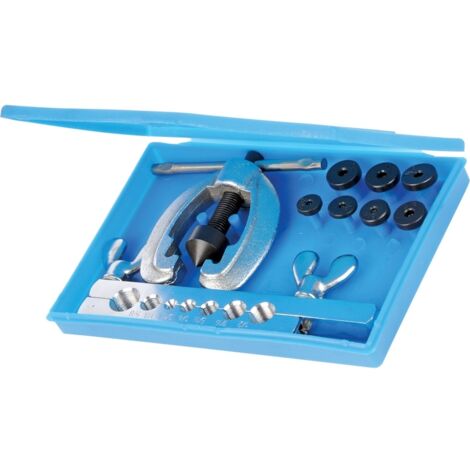 Coffret 9 Pièces SILVERLINE à Dudgeonner et à Evaser pour Tuyau de Frein Cuivre - 633545