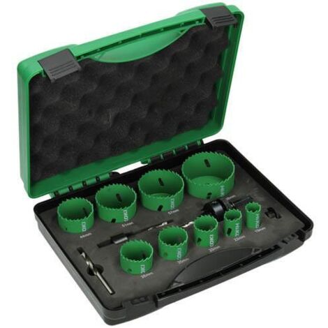 Coffret 9 scies cloche bimétal mécanicien 13 pcs HIKOKI 752176