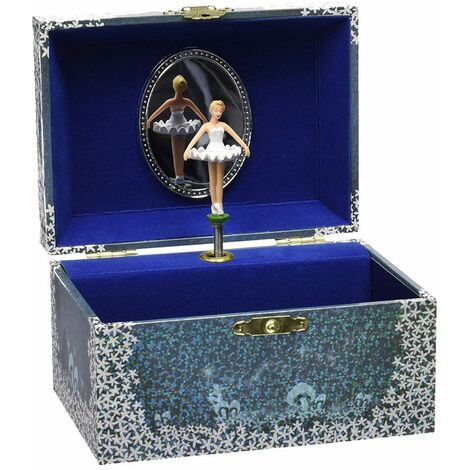 Coffret à bijoux musical Danseuse - Phosphorescent