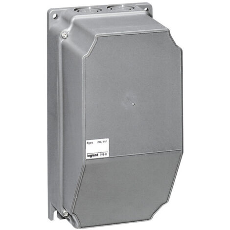 Coffret à composer Hypra non percé pour 2 prises 16A ou 32A 230x120x120mm (059841)