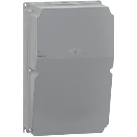 Coffret à composer Hypra non percé pour 6 prises 16A ou 32A ou 1 prise 63A 370x230x181mm (059842)